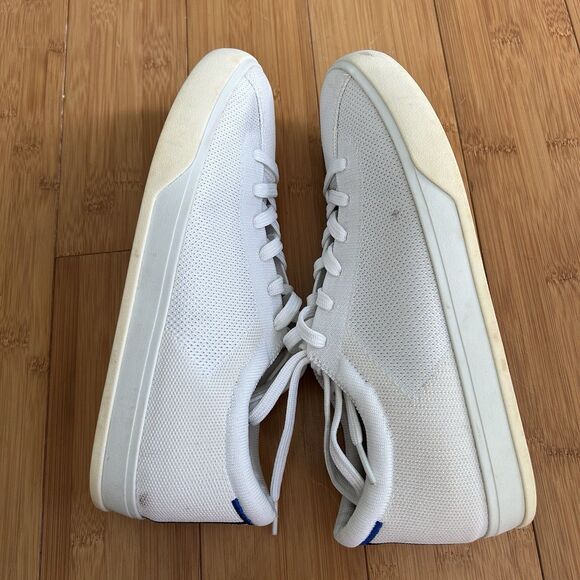 Rothy's The Lace Up Bright White Casual‎ Sneaker Womens 10.5 - Picture 7 of 15